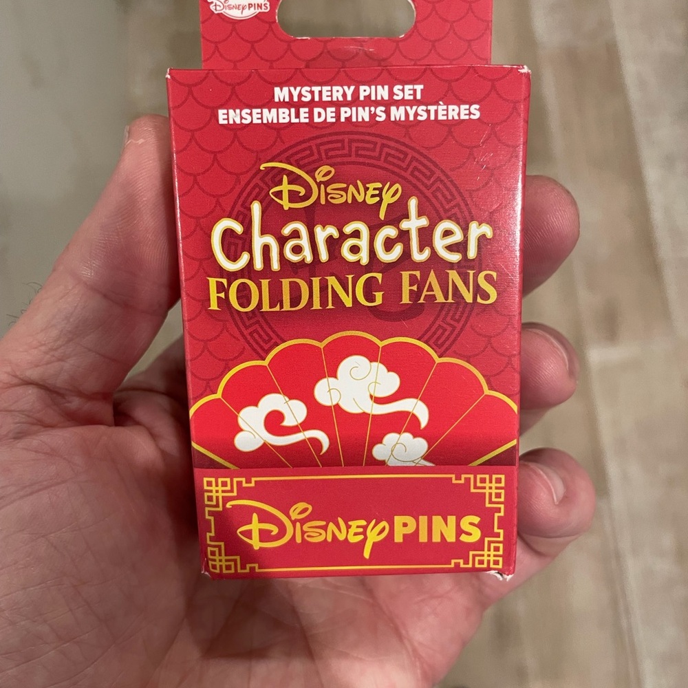 Disney Red and White Pin Collection Box